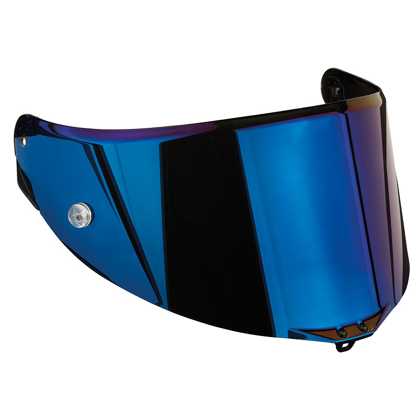agv corsa mirror psler Helmet Visor for Pista GP RR Pista GPR CORSA-R RACE 3 RACE 2 Helmet Visor Tinted Replacement Accessory (Clear Silver) Automotive Champion Helmets: AGV Corsa VR46