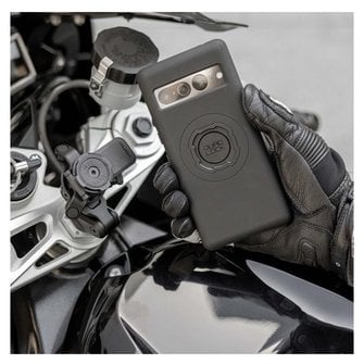 Quad lock MAG Google Pixel 7 Pro Phone Case Silver