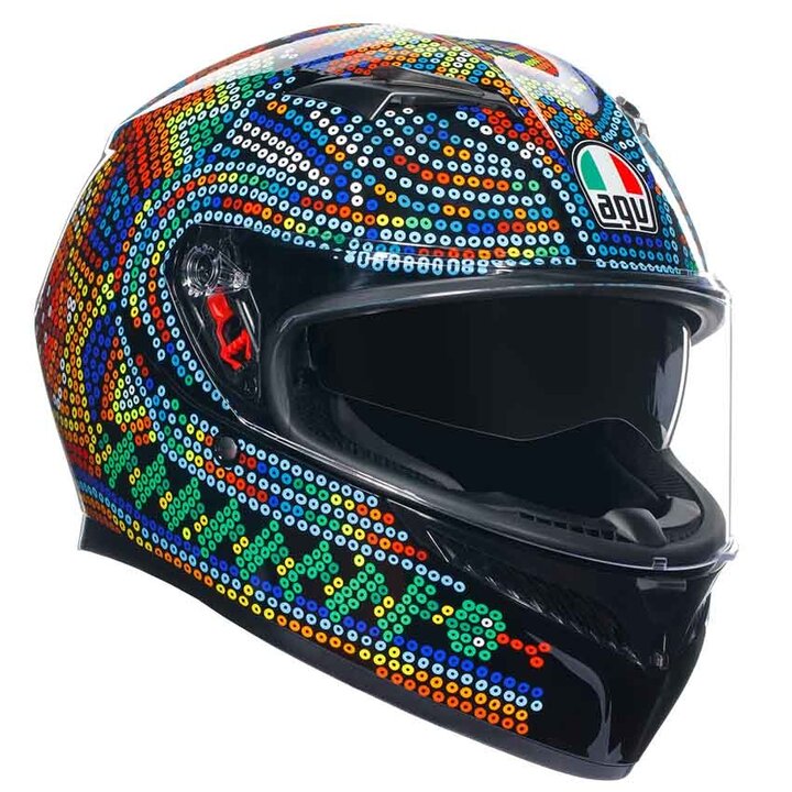 K3 Rossi Winter Test 2018 Motorhelm
