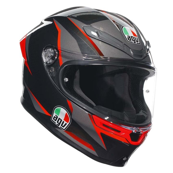 AGV K6 S Slashcut Black/Blue/Red