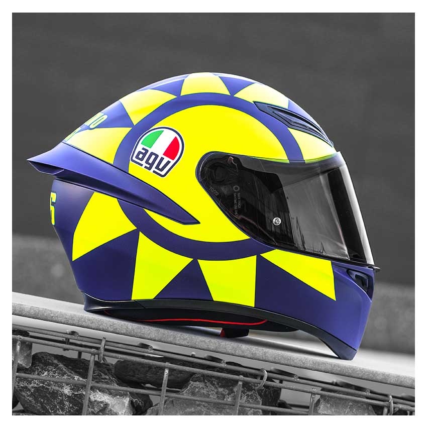 AGV K1 S Soleluna 2018 motorhelm Biker Outfit