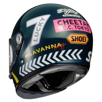 Shoei Glamster 06 Cheetah Custom Cycles