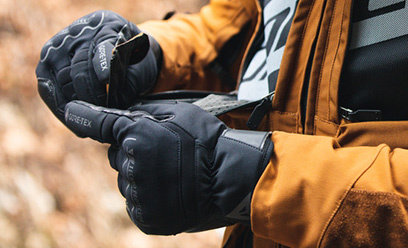 GORETEX MOTORCYCLE GLOVES MEN