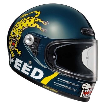 Shoei Glamster 06 Cheetah Custom Cycles