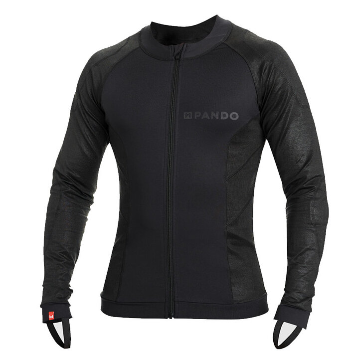 Pando Moto Shell UH 03 Armored base layer Shirt Black