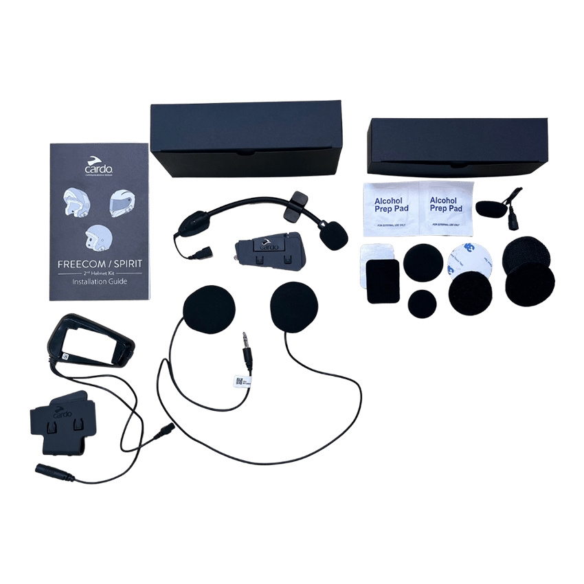 Cardo Systems - Freecom X / Spirit 2nd Helmet HD Kit - Biker Outfit