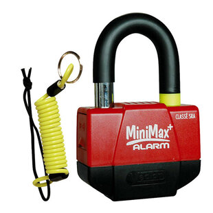 MiniMax Schijfremslot + Alarm