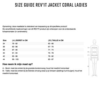 Rev'it Samples Jacket Coral Ladies