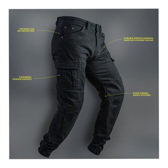 Pink Camo Cargo Jeans FULLY REINFORCED WITH DuPont™ KEVLAR® ARAMID FIBRE -  Leather Stuff