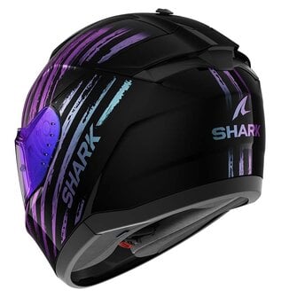 Casco integrale Shark D-Skwal 2 Shigan black violet glitter helmet