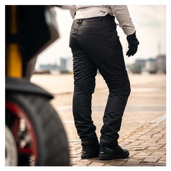 ECLIPSE BLACK WOMEN'S MOTORCYCLE LEATHER PANTS