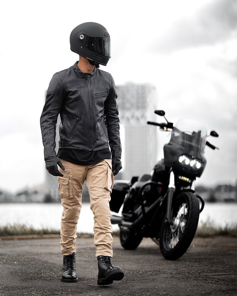 Pando Moto - Desert Cargo motorcycle pants - Biker Outfit