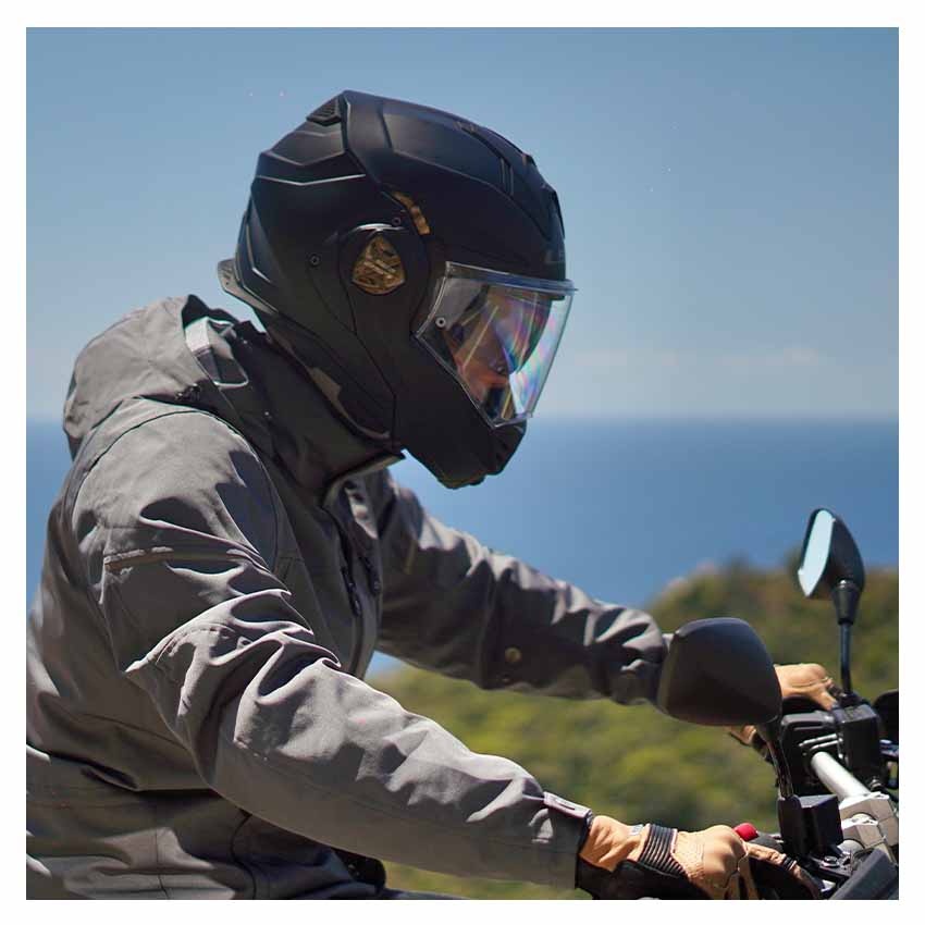 LS2 - Advant X Solid motorcycle helmet - Biker Outfit