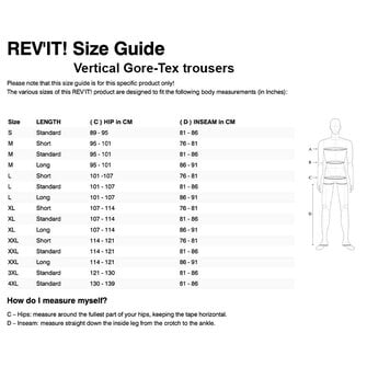 Rev'it Samples Trousers Vertical GTX