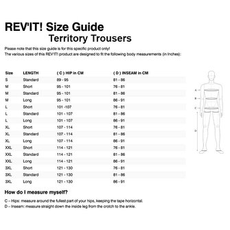 Rev'it Samples Trousers Territory
