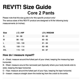 Rev'it Core 2 Pants