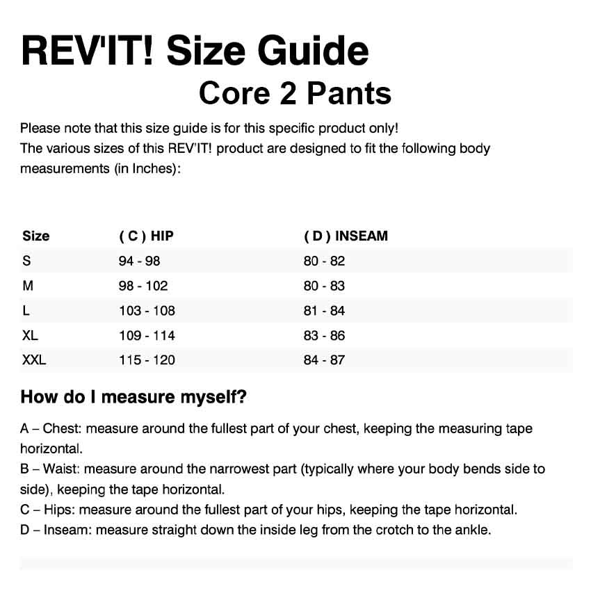 Rev'it Core 2 Pants