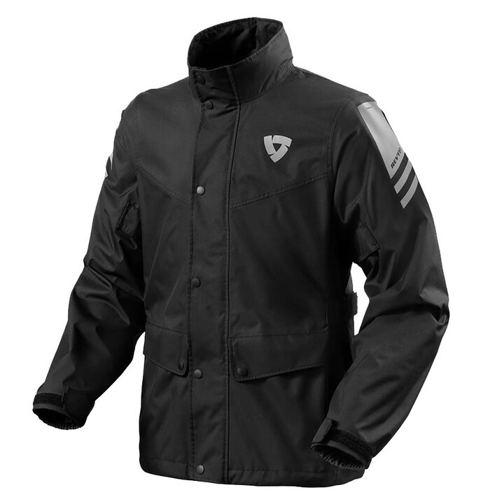 REV'IT Nitric 4 H2O Rainjacket Black/Neon Yellow