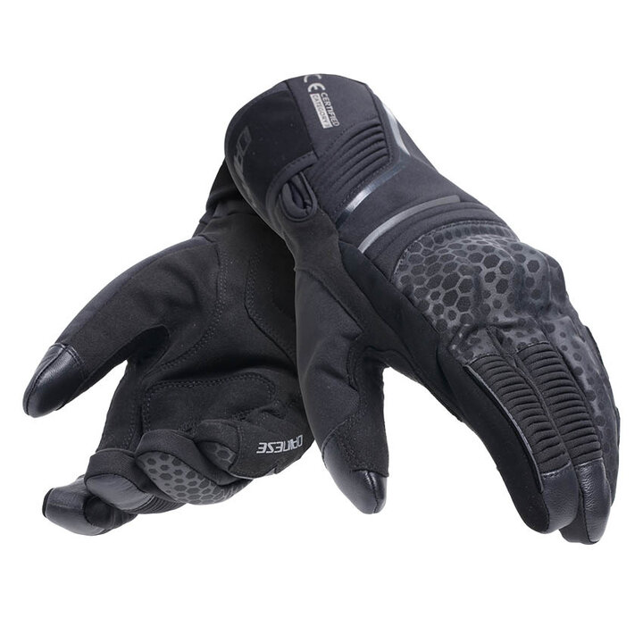 Dainese Tempest 2 D-Dry Short Gloves Black