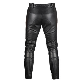 KATANA SLIM BLACK - Motorcycle Men's Leather Pants • Pando Moto