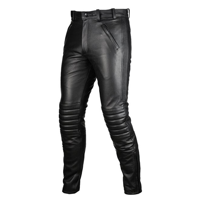 Pando Moto - Katana Slim leather motorcycle pants - Biker Outfit