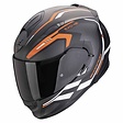 Matt black-orange