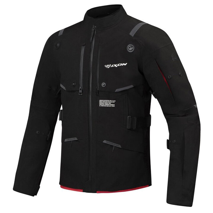 Ixon M-Skeid Parka Black/Bright Red 1117