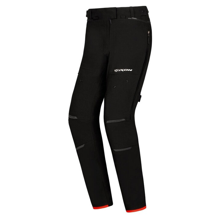 Ixon M-Skd Lady Trousers Black/Bright Red 1117