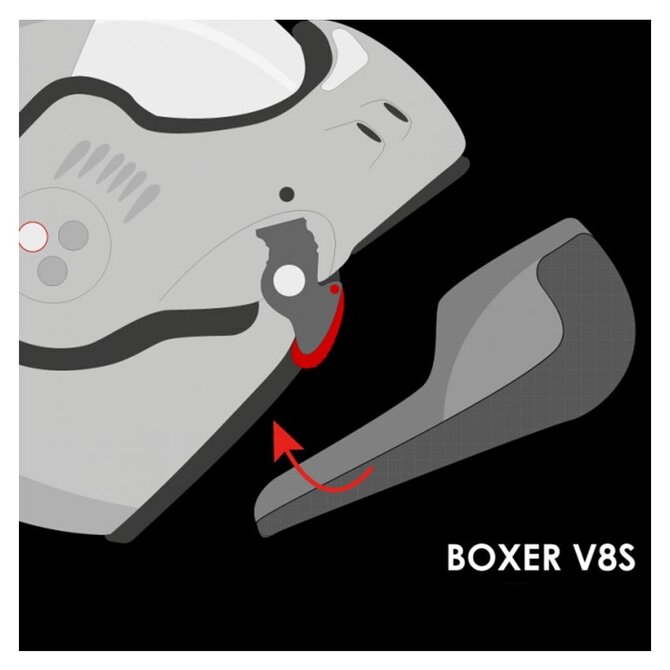 Roof RO5 Boxer V8 S Cheek Pads