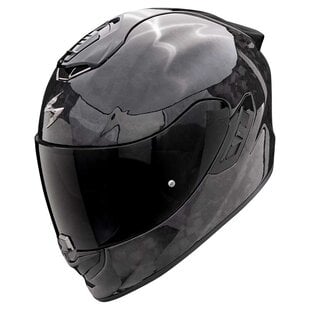 SCORPION CASCO EXO TECH CARBON- NERO LUCIDO – Vueffe Racing