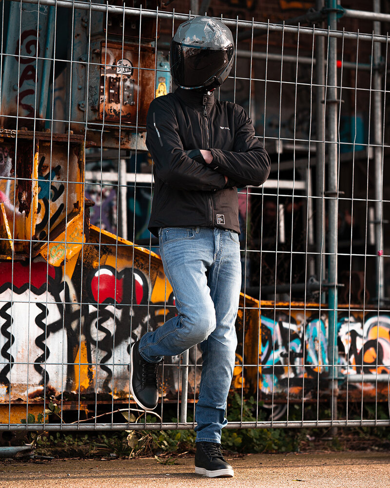 Revit Detroit Jeans Moto - Pantaloni Protettivi In Denim Per Motociclisti - 3