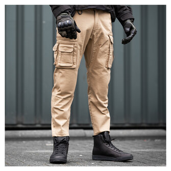 Pando Moto Desert Cargo Beige Men's Chino Cordura® Motorcycle Jeans -  Kostenl