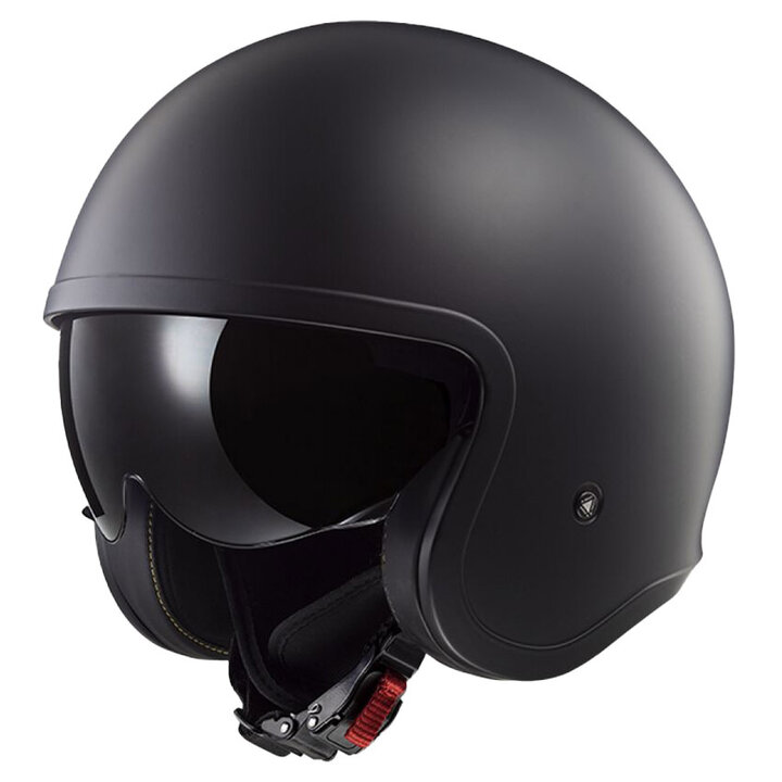 LS2 OF599 Spitfire II Solid Matt Black
