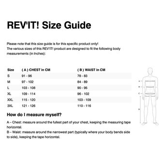 Rev'it Afterburn H2O