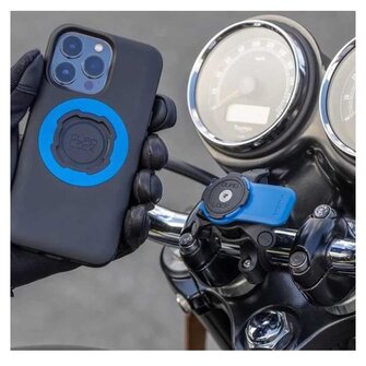 Quad Lock Motorcycle Handlebar Mount PRO for iPhone and Samsung Galaxy  Phones