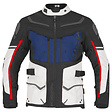 blauw/rood