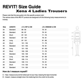 Rev'it Xena 4 Ladies Trousers