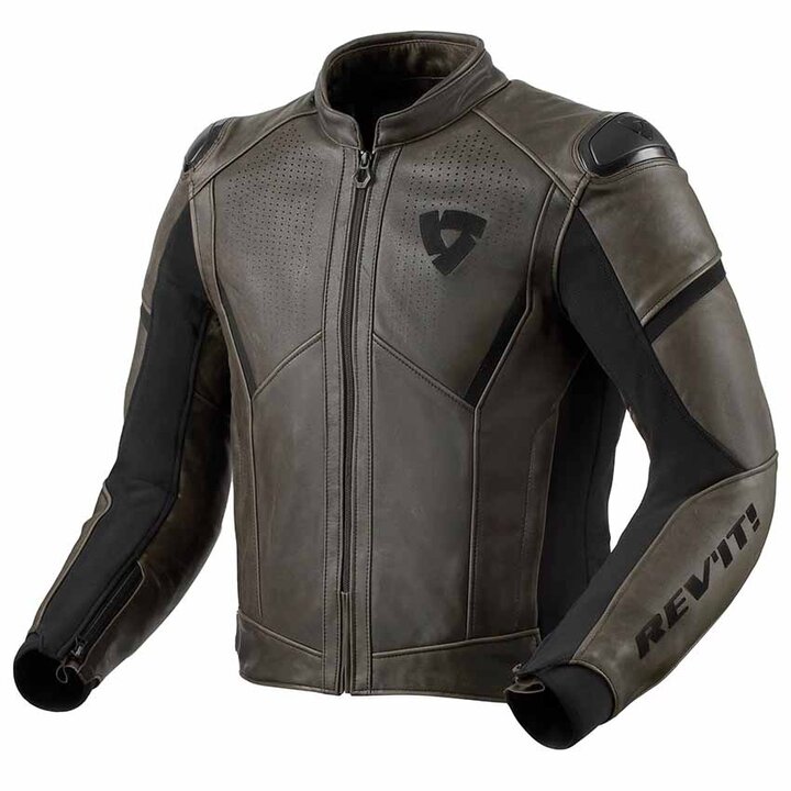 REV'IT Parallax Jacket Black Olive Green
