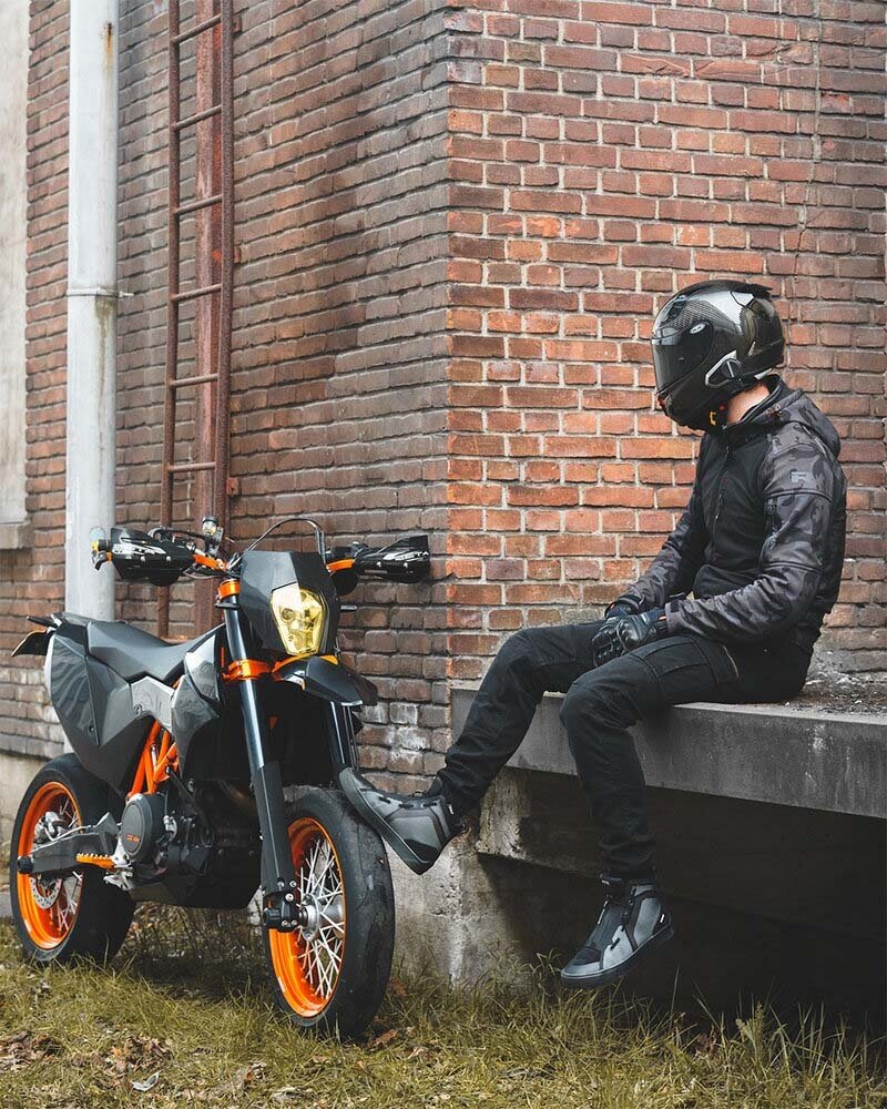 Scarpe Moto Uomo Impermeabili Ikasu Wp Tcx - Fuorigiriweb