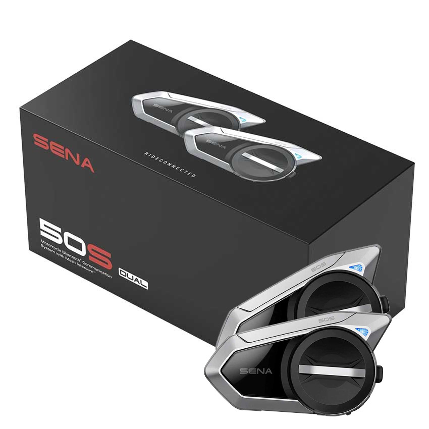 Sena - 50S Dual Mesh Intercom Headset - Biker Outfit
