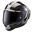 Black carbon-silver-glossy black
