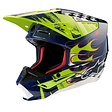 Navy Yellow Fluo Glossy