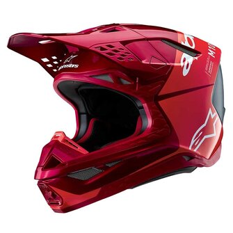alpinestars S M10 Flood motorcycle helmet Biker Outfit