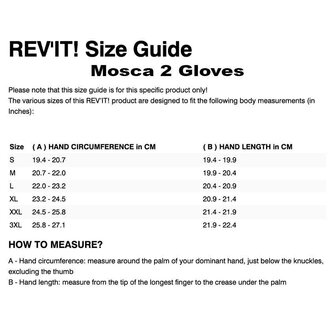 Rev'it Samples Gloves Mosca 2