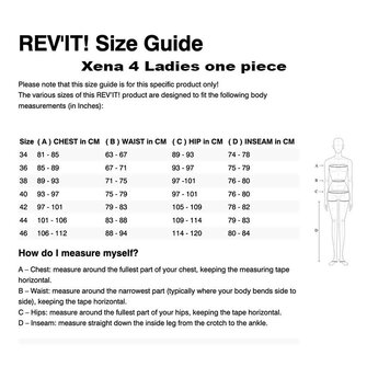 Rev'it Samples One Piece Xena 4 Ladies