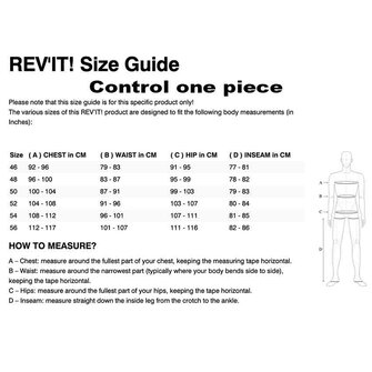 Rev'it Samples One Piece Control