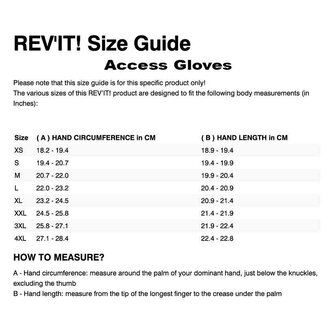 Rev'it Samples Gloves Access