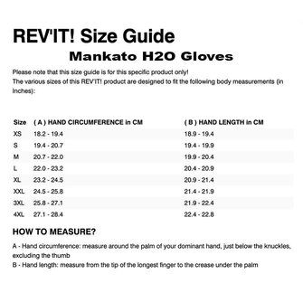 Rev'it Samples Gloves Mankato H2O