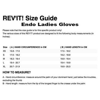 Rev'it Samples Gloves Endo Ladies