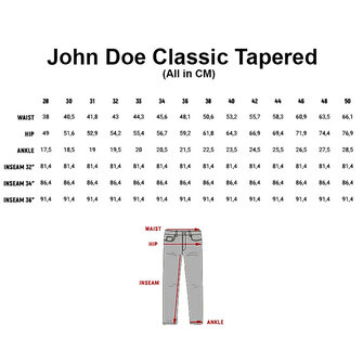 John Doe Classic Tapered